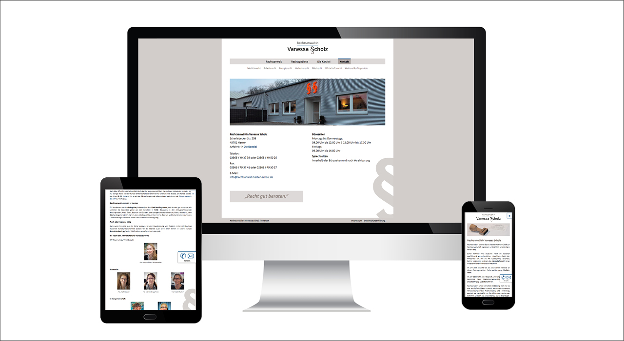 Website erstelllen mit responsive Webdesign
